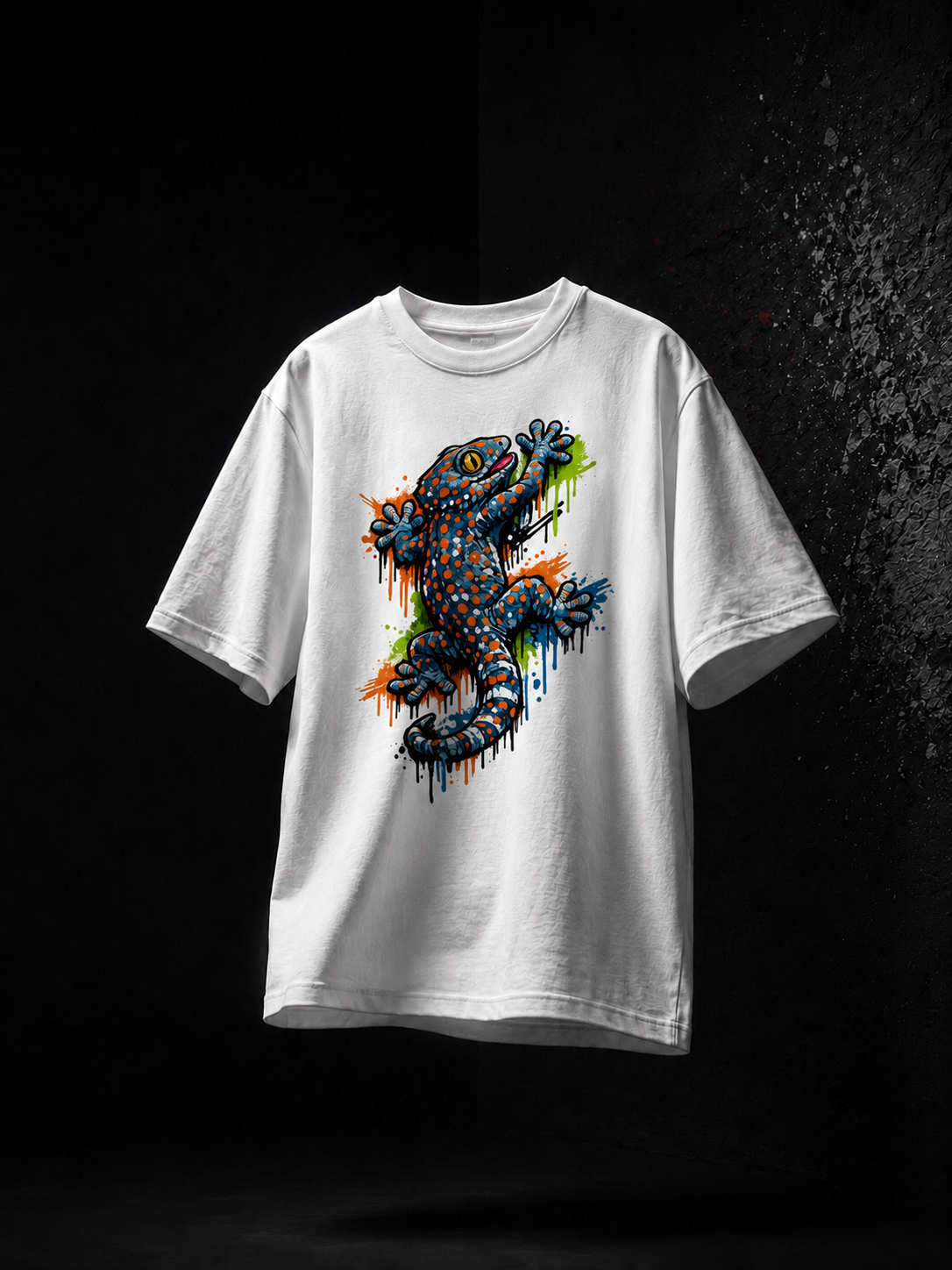 Graffiti Gecko Tee