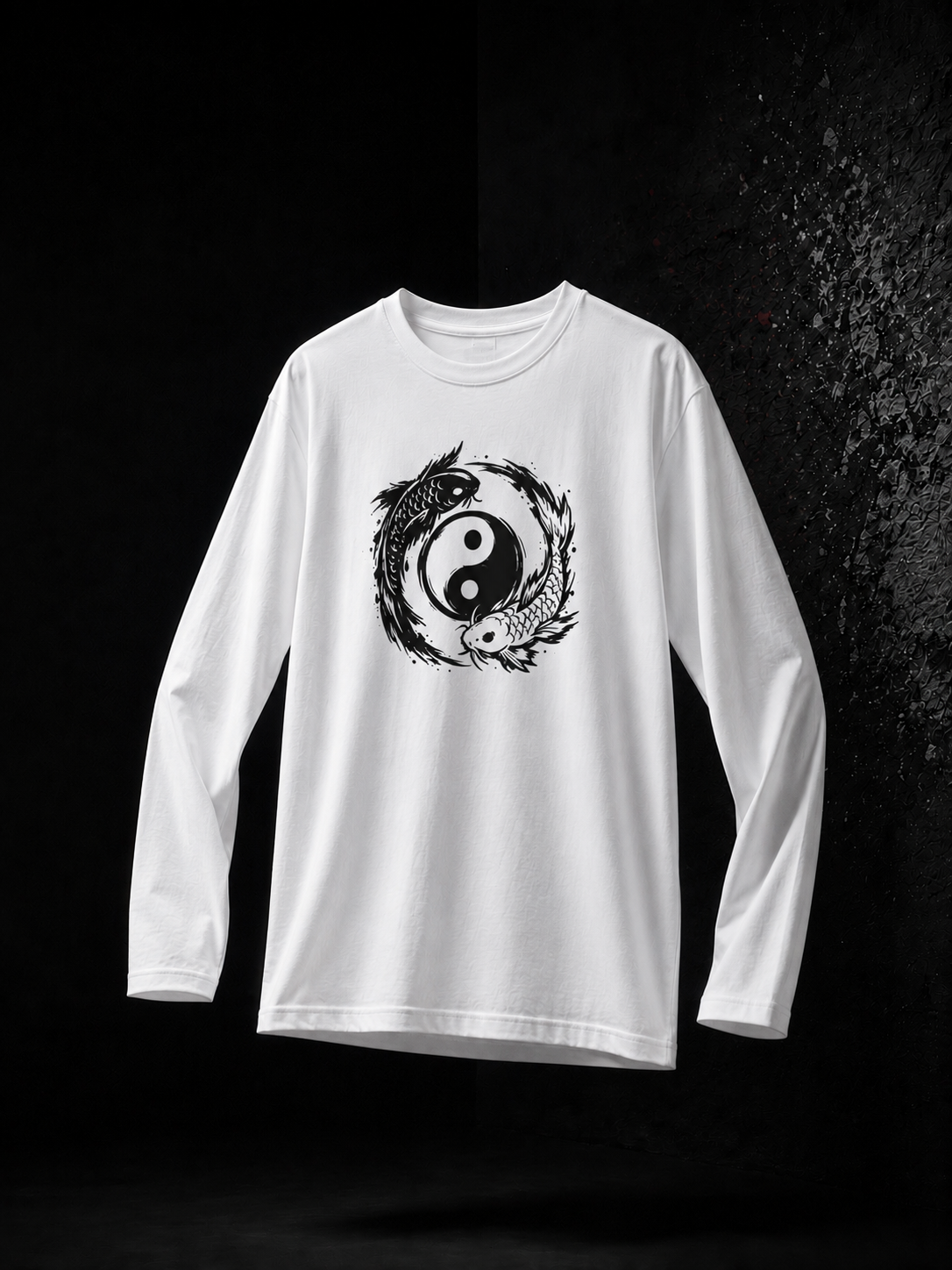 Koi Yin Yang Tee